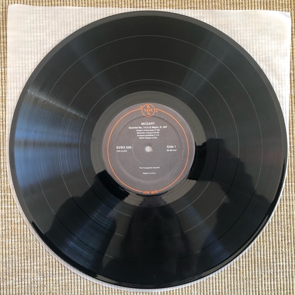 MOZART The “Haydn” String Quartets HUNGARIAN QUARTET Vox LP Box SVBX 589 Vinyl - Picture 4 of 9